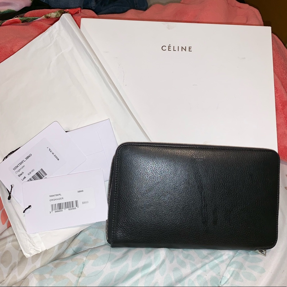 Celine travel/organizer wallet